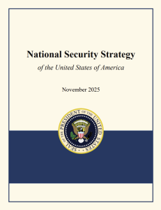National Security Strategy of the United States of America National Security Strategy of the United States of America